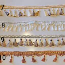 Cradle Pram Sheet, Pillow, Velvet Blanket Set - Tassel Fringe Trim, Custom Colors - thumbnail 4