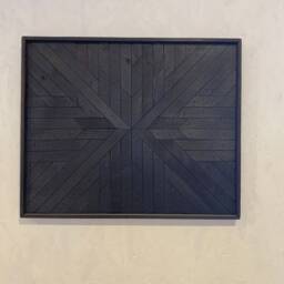 Charcuterie Handmade Yakisugi Oak Wood Wall Art Rustic Burned Decor - thumbnail 3