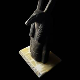 Egyptian God Seth Statue Handcrafted Pharaonic Decor - thumbnail 4