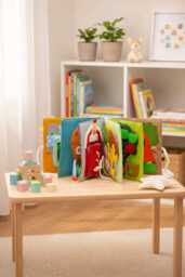 Felt Quiet Book For Toddlers Montessori Sensory Toy - thumbnail 1