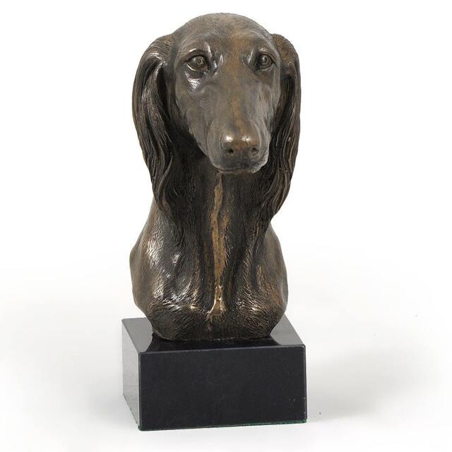Saluki, Dog Marble Statue, Limited Edition, Artdog. Made Of Cold Cast Bronze. Solid, Perfect Gift. Limited Edition - image 1