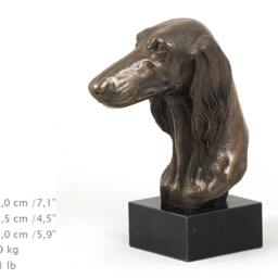 Saluki, Dog Marble Statue, Limited Edition, Artdog. Made Of Cold Cast Bronze. Solid, Perfect Gift. Limited Edition - thumbnail 4
