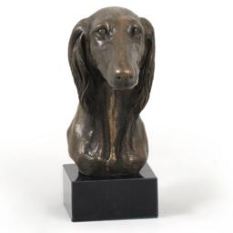 Saluki, Dog Marble Statue, Limited Edition, Artdog. Made Of Cold Cast Bronze. Solid, Perfect Gift. Limited Edition - thumbnail 1