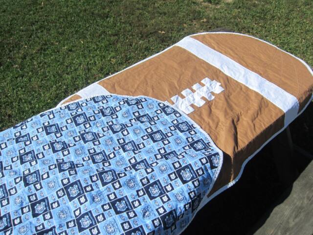 University Of North Carolina Football Blanket - image 1