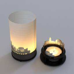 Manchester Skyline Candle - City Souvenir Gift Box - thumbnail 4