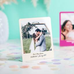 Mono Metal Photo Frame Print By Foldframe - thumbnail 2