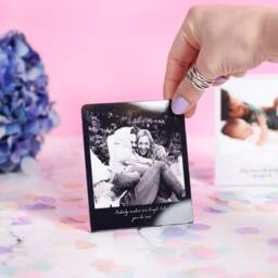 Mono Metal Photo Frame Print By Foldframe - thumbnail 3
