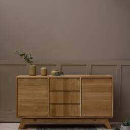 Konk ??? The H??nk Sideboard Bespoke Sizes Available Oak Industrial Tv Stand With Storage, Mid Century Modern Console - thumbnail 2