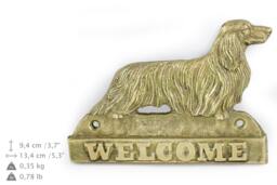 Dachshund - Long Haired, Dog Welcome, Hanging Decoration, Limited Edition, Artdog