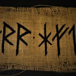 H??r Ferr Hafdjarfr ~ Jute Banner Viking Norse Art - thumbnail 3
