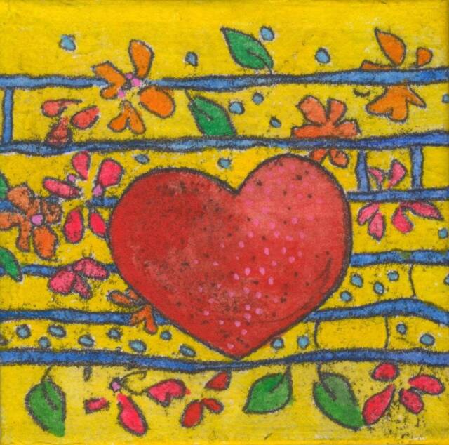 Tiny Canvas - Heart Good Day Sunshine