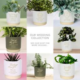 Personalised Mother Of The Bride Indoor Plant Pot - Say - thumbnail 2