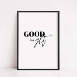 Bedroom Prints - Good Night, Sweet Dreams Set Of 2 - thumbnail 2