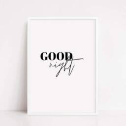 Bedroom Prints - Good Night, Sweet Dreams Set Of 2 - thumbnail 3