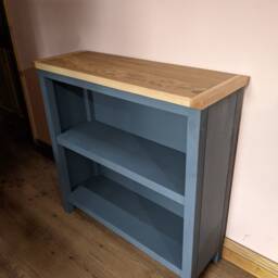 Large Bookcase Sideboard With Oak Top - thumbnail 3