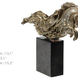 Steed, Horse Marble Statue, Limited Edition, Artdog - thumbnail 4