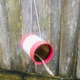 Sweet Rhubarb Bird Feeder - thumbnail 2