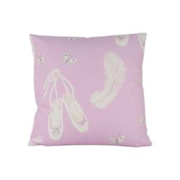 Sanderson - Ballet Shoes Pink Lovely Designer Ballerina Cushion Cover Kids Gift Home Decor Throw Pillow - thumbnail 2