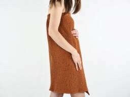 Waffle Wrap Towel. Linen Spa Wrap. Bath Natural Sauna Organic Waffle - thumbnail 1