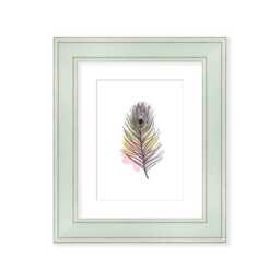 4x4 5x5 6x6 8x8 10x10 12x12 14x14 16x16 Shabby Chic Square Picture Frame With Mount - Green Blue Grey Photo Poster White Matte - thumbnail 2