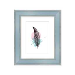 4x4 5x5 6x6 8x8 10x10 12x12 14x14 16x16 Shabby Chic Square Picture Frame With Mount - Green Blue Grey Photo Poster White Matte - thumbnail 3