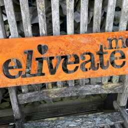 Personalised Corten Steel House Sign - Number Rustic Outdoor Wall Decor Various Sizes - thumbnail 4