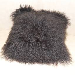Cushions, Mongolian Sheepskin Cushions Covers 3 Sizes Made in UK - thumbnail 2
