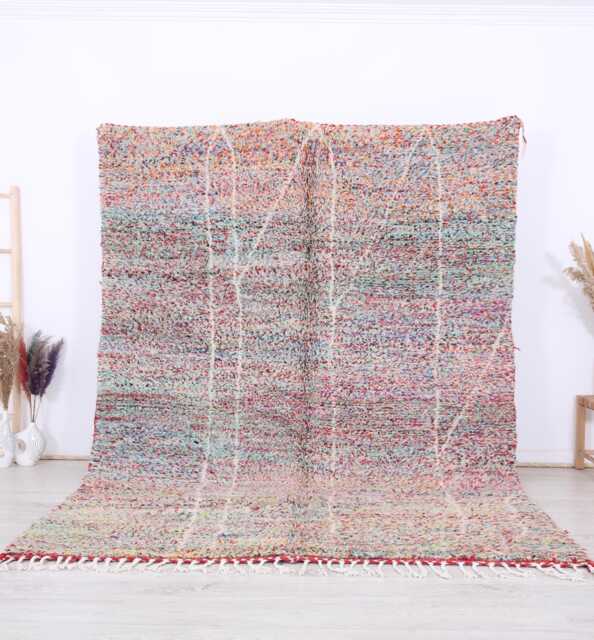 Custom Moroccan Rug, Wool Rug, Berber Beni Morrocan Authentic Beni Ouarain Rug - image 1