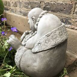 Very Large Beautifully Detailed Happy Buddhas Statue . - 20Kg From Sius - thumbnail 3