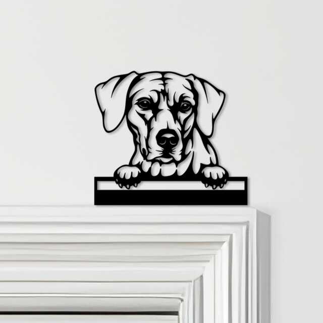 Door Topper Pointer Dog Various Colours Top Of Decorative Sign - Sign, Novelty Wall Decor, Frame Art, Art - image 1