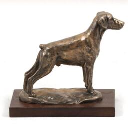Doberman - Uncropped, Dog Wooden Base Statue, Limited Edition, Artdog - thumbnail 3