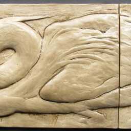 stalking Heron Limited Edition Concrete Wall Sculpture - thumbnail 2