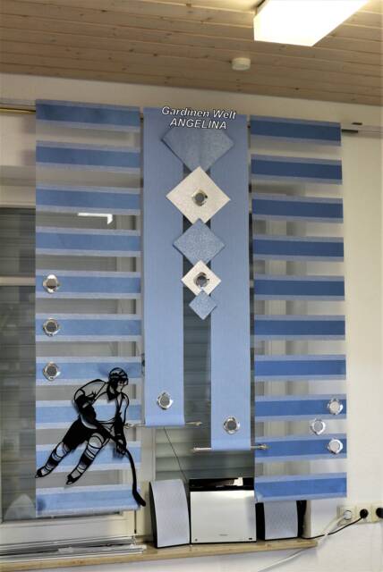 Hockey Sliding Curtains Modern