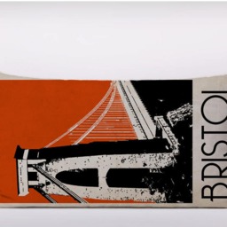 Bristol Travel - Cushion Cover Case Or Stuffed With Insert - thumbnail 2