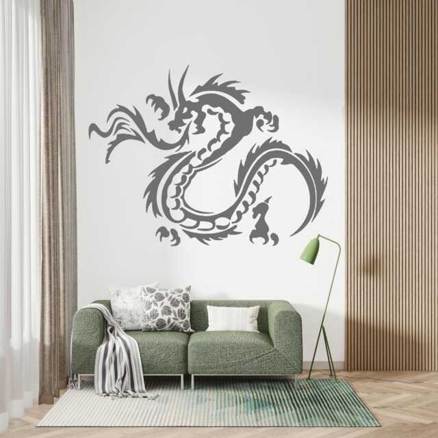 Dragon Wall Decal Removable Vinyl Sticker For Kids Room 4643 - image 1