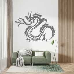 Dragon Wall Decal Removable Vinyl Sticker For Kids Room 4643 - thumbnail 1