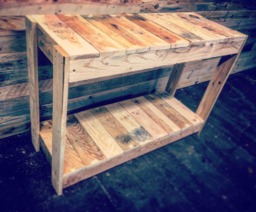 A Lovely Handmade Small Rustic Sideboard - thumbnail 1