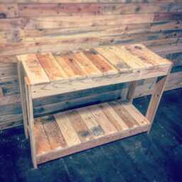 A Lovely Handmade Small Rustic Sideboard - thumbnail 2