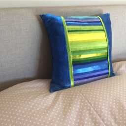 Spring Glory Satin Cushion - thumbnail 2