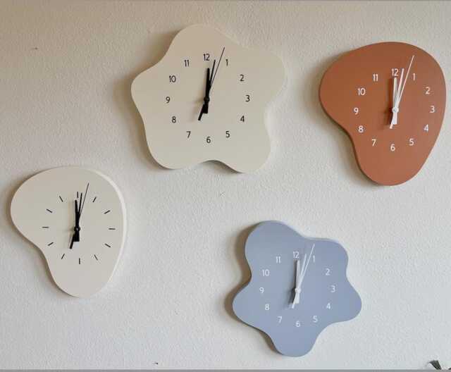 Modern Amoeba Wall Clock ?? - image 1