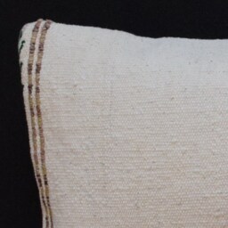 Embroidery Cotton Kilim Pillow Coussin Morrocan Cushion 12 X 24 Boho Kissen Housse 30X60 Rug Covers Lumbar - thumbnail 2
