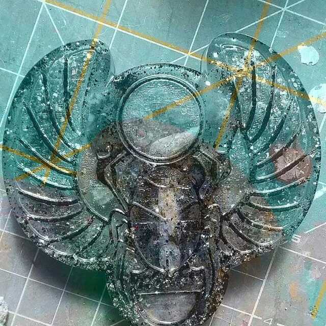 Scarab Orgone//Generator//4 in X 3 1/2 In//Moldmaking//Energy Work - image 1