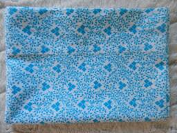 Blue Clover Cotton/standard Pillow Case/Newborn Case/ Toddler Children Kids Girl's Case