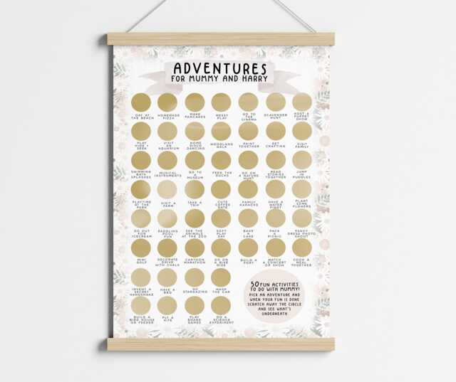 Personalised Gift For Mum - Birthday Mummy Things To Do With Happy To From Kids - image 1