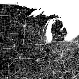 Usa Road Map Print, United States Of America Wall Art Poster - thumbnail 4