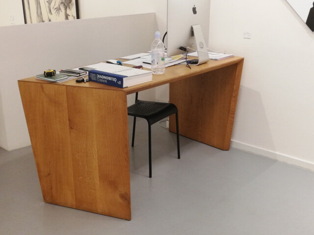 Trapezoid Desk - image 1