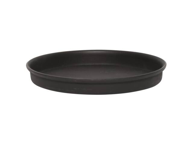 Ib Laursen Candle Tray Coaster Plate Black Round 11 cm Country House - image 1
