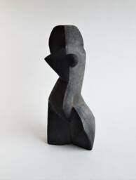 Ceramic Sculpture, Black Ceramics, Ceramic Figurine, African Figure, Sculpture For The Garden, Ceramics Raku, Art