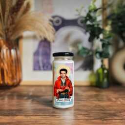 Saint Matty Healy Prayer Candle 8 Oz Fandom Soy Wax Novelty Gift - thumbnail 2