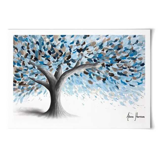 Leafy Lake Tree Art Print - Ashvin Harrison - image 1
